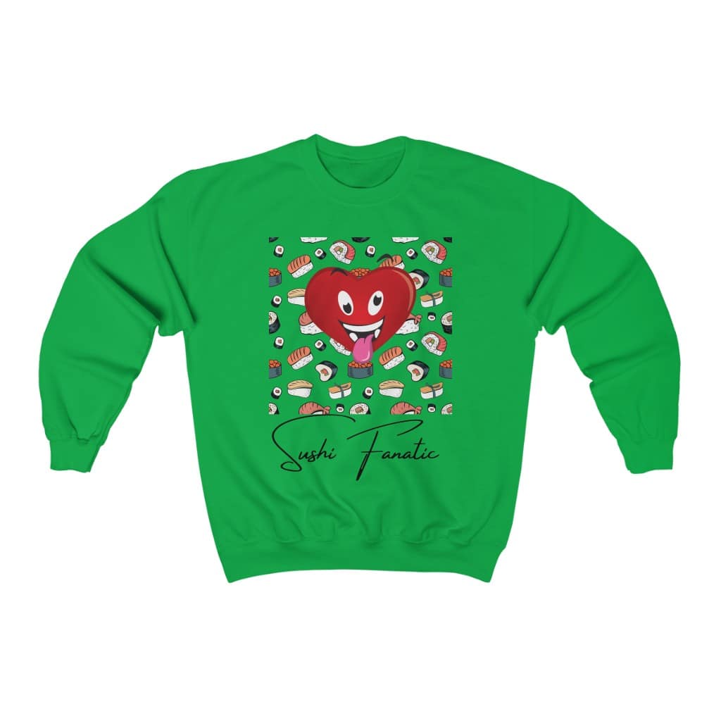 Sushi Fanatic Unisex Heavy Blend™ Crewneck Sweatshirt - Image 9