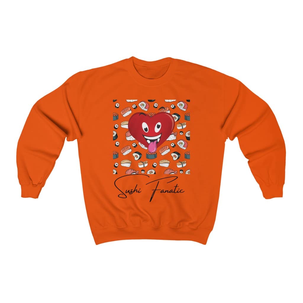 Sushi Fanatic Unisex Heavy Blend™ Crewneck Sweatshirt - Image 7