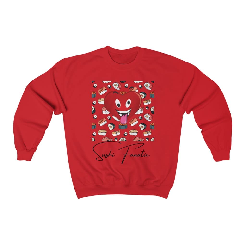 Sushi Fanatic Unisex Heavy Blend™ Crewneck Sweatshirt