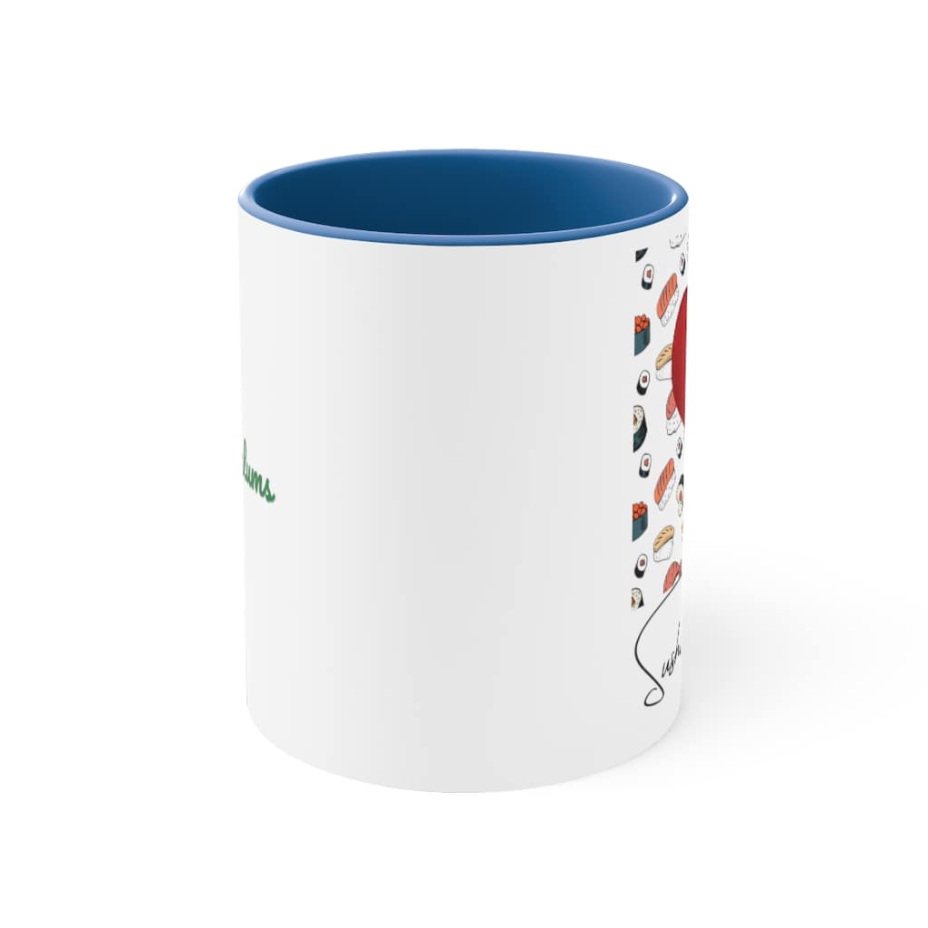 Sushi Fanatic Accent Coffee Mug, 11oz - Image 5