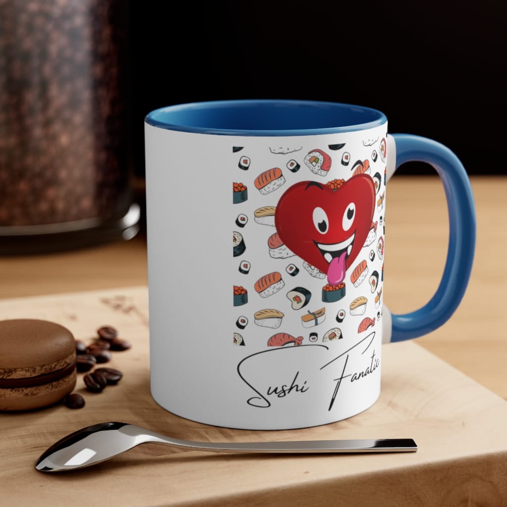 Sushi Fanatic Accent Coffee Mug, 11oz - Image 8
