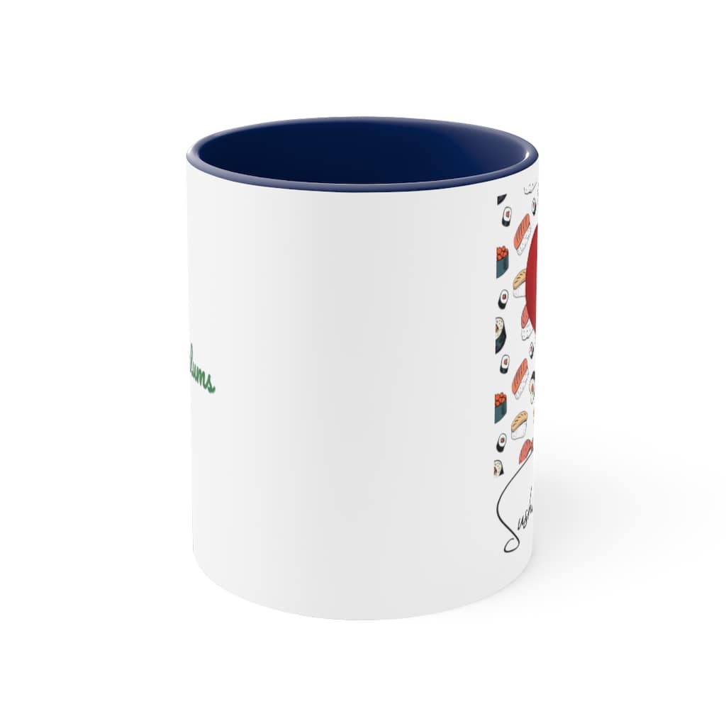 Sushi Fanatic Accent Coffee Mug, 11oz - Image 9
