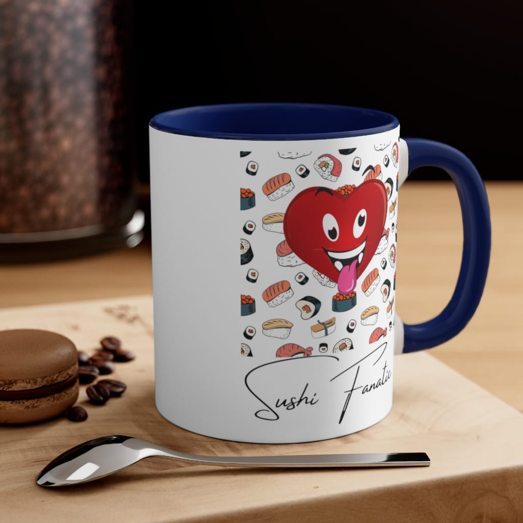 Sushi Fanatic Accent Coffee Mug, 11oz - Image 12