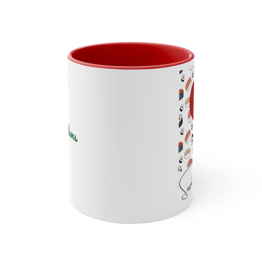 Sushi Fanatic Accent Coffee Mug, 11oz - Image 13