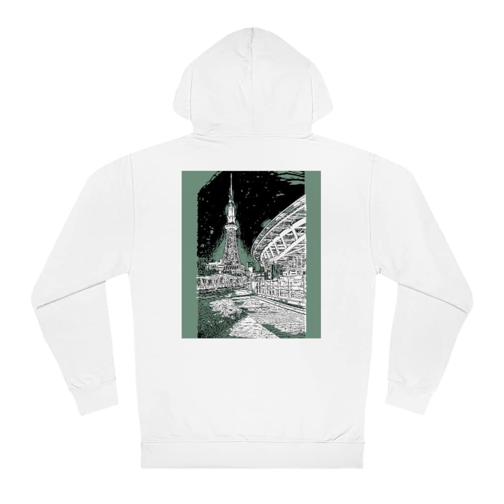 Nagoya Unisex Hooded Sweatshirt - Image 2