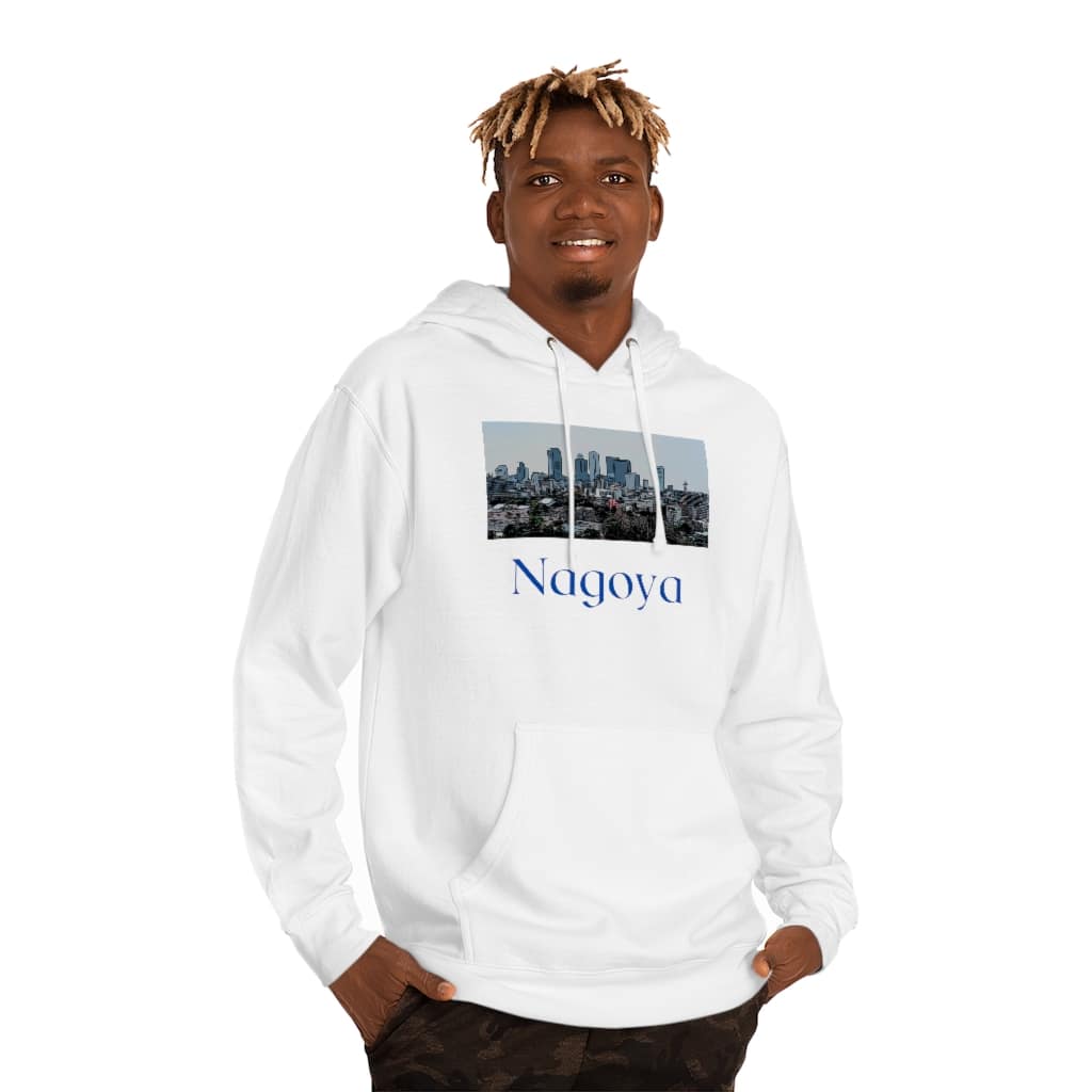 Nagoya Unisex Hooded Sweatshirt - Image 4