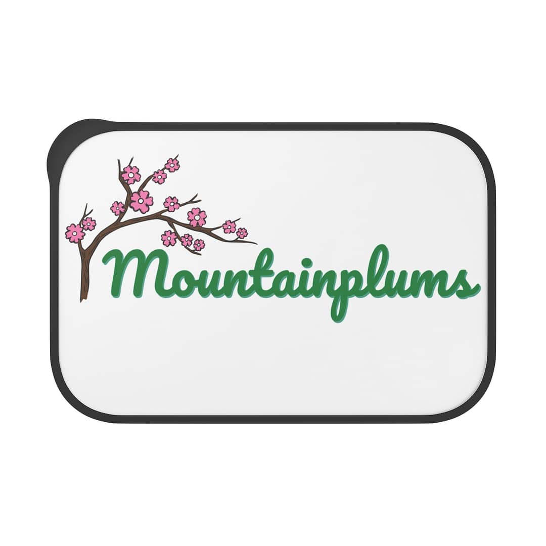 Authentic Mountain Plums Bento Box with Band and Utensils