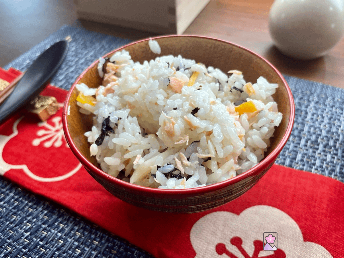 Salmon Sushi Rice - Mountain Plums
