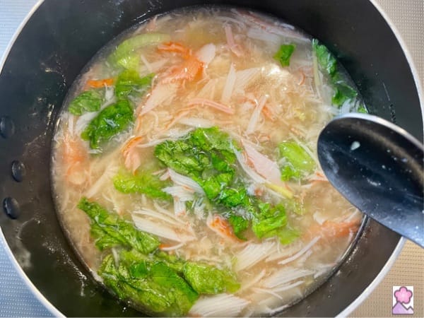 Ankake Sauce thickened
