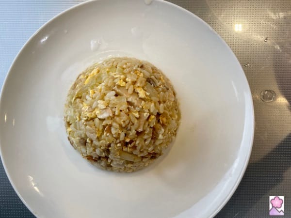 Fried rice mound
