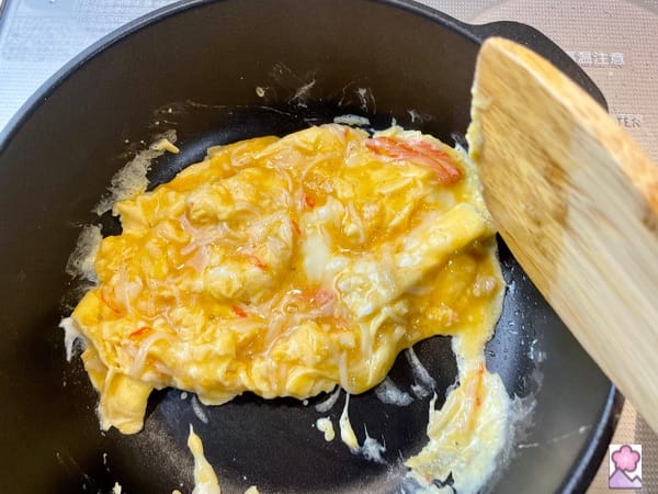 Loose omelette
