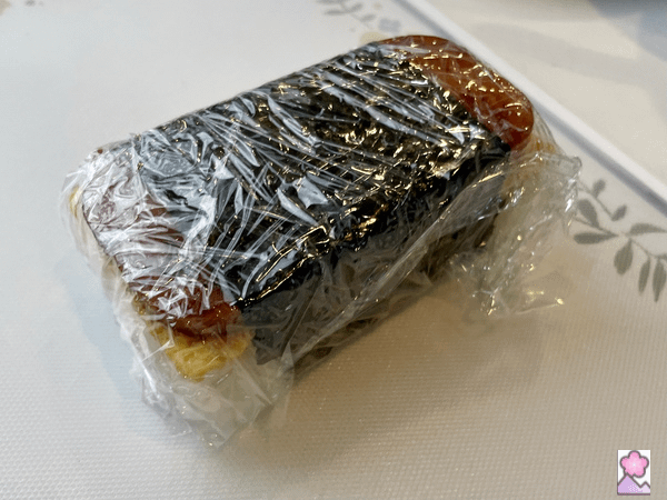 Wrapped musubi