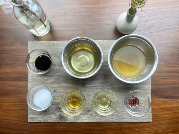Nanbantsuke sauce ingredients