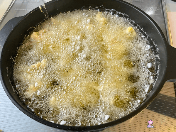 Frying Chicken In oil