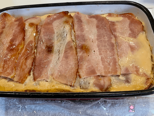 Terrine hot out of the oven