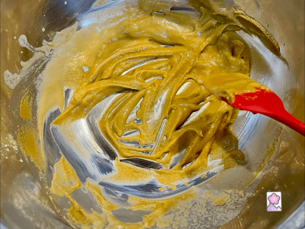 Wasabi Coating is missed in a large metal bowl