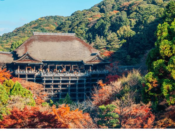 Kiyomizu Dera In the autumn