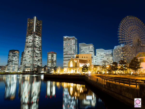 Yokohama Skyline at Night