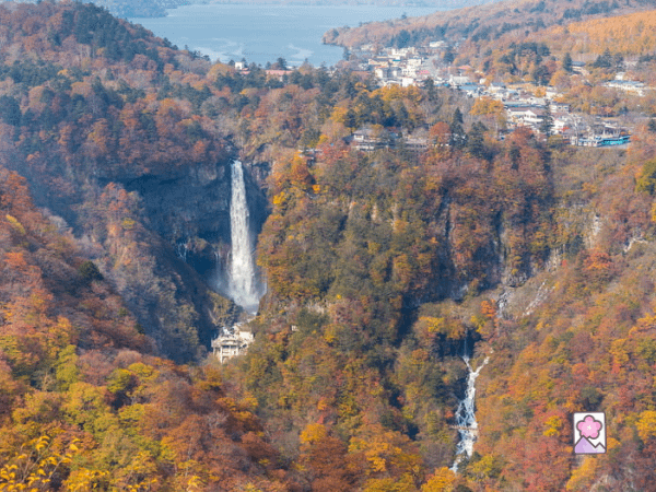 Kegon Falls spills from Lake Chuzenji