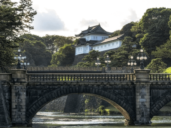 Imperial palace in Tokyo