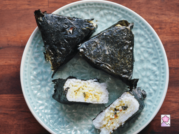 Vegetarian Rice balls- onigiri
